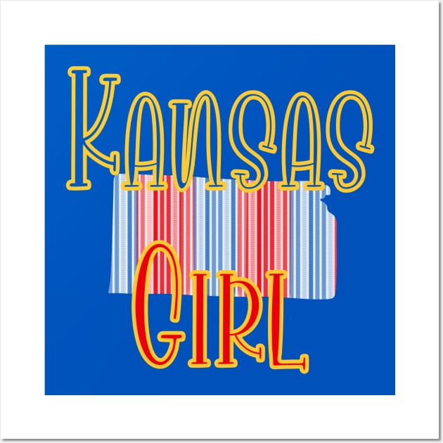 Kansas Girl Wall Art by Flux+Finial